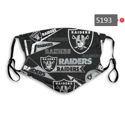 NFL Oakland Raiders #3 Dust mask with filter